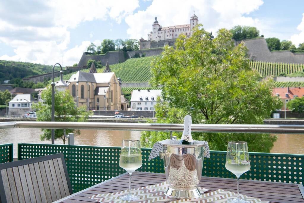 Ferienwohnung Panorama Mit Festungsblick Wurzburg Luaran gambar